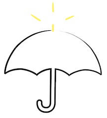 Marionette Umbrella Icon - By Joseph Wheeler