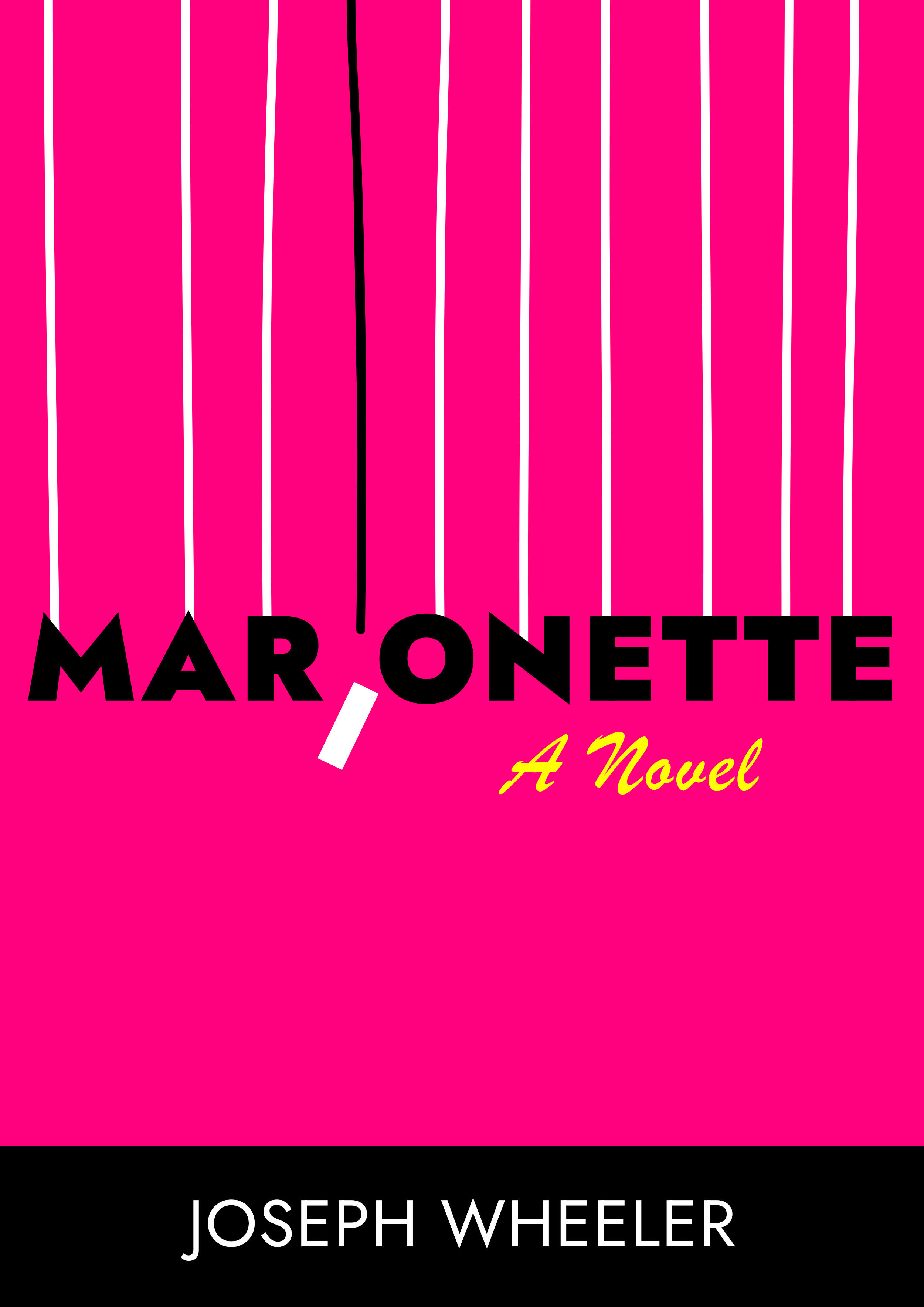 Marionette book cover by author Joseph Wheeler